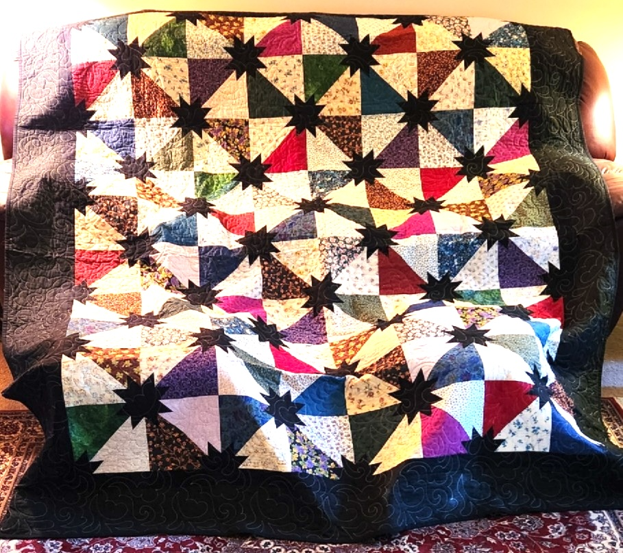 Scraps Among the Stars Quilt Raffle Drawing